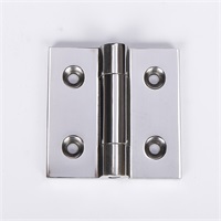不銹鋼316高鐵合頁(yè)65*65*5mm, 壓鑄不銹鋼厚鉸鏈